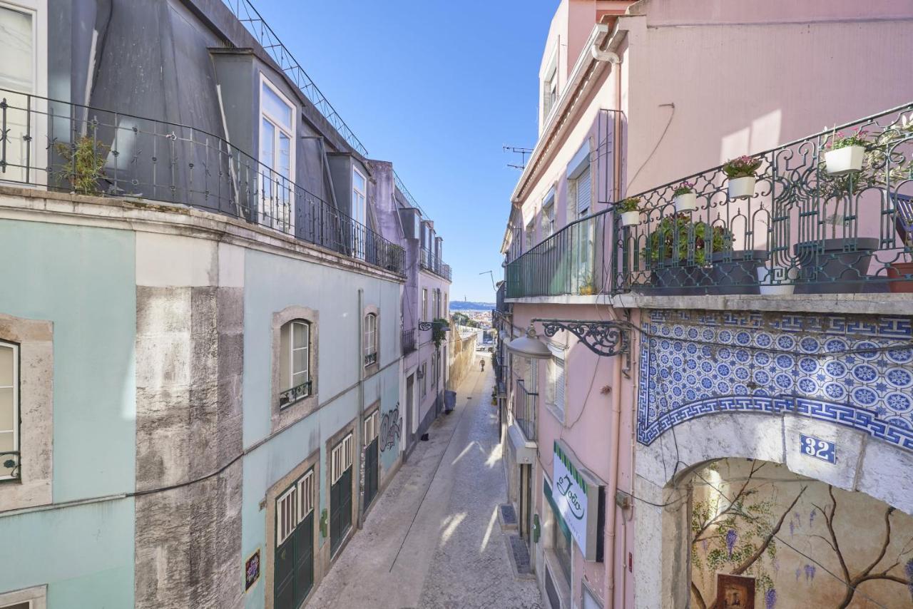 Amazing Terrace And Riverview In Historical Lisboa Eksteriør billede